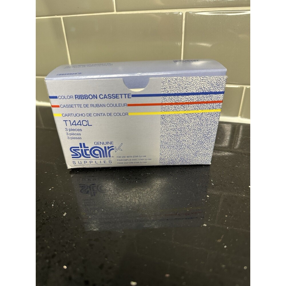 Star T144CL Multicolor Ribbon Cassette for SJ-144 Dot Matrix Printer